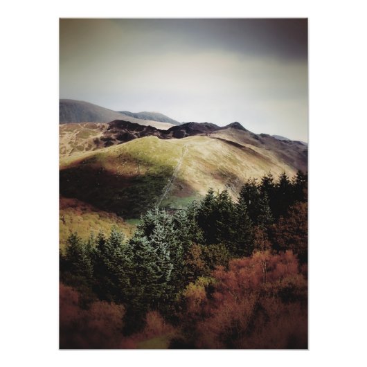 IMPRESSION PHOTO VUE MONTAGNE SUR LES WALES (Devant)