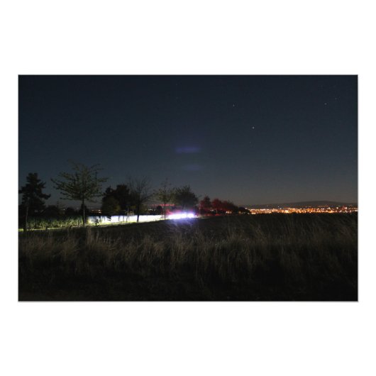 Impression Photo Vue nocturne (Devant)