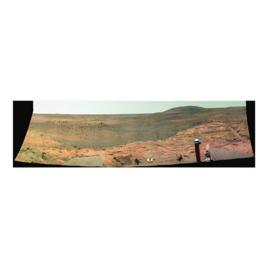 Impression Photo Vue panoramique de Mars (Devant)