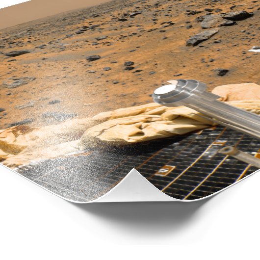 Impression Photo Vue panoramique de Mars 5 (Coin)