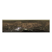 Impression Photo Vue panoramique sur Mars 3 (Devant)