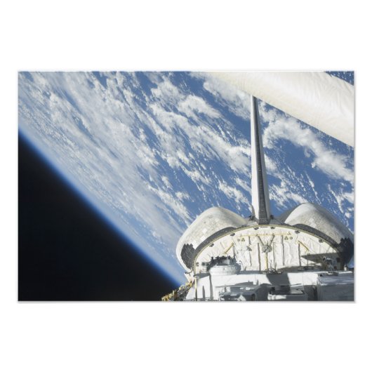 Impression Photo Vue partielle de Space Shuttle Endeavor (Devant)