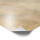 Impression Photo Vue satellite sur la Méditerranée orientale (Coin)