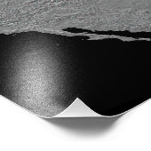 Impression Photo Vue stéréoscopique de l'Amérique du Nord (Coin)