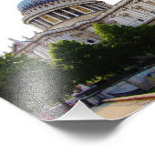 Impression Photo Vue sud de St Paul's, Londres (Coin)