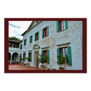 Impression Photo Vue sur la terrasse