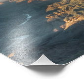 Impression Photo Vue sur le désert du Grand Canyon (Coin)