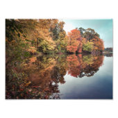 Impression Photo Vue sur le lac en automne (Devant)