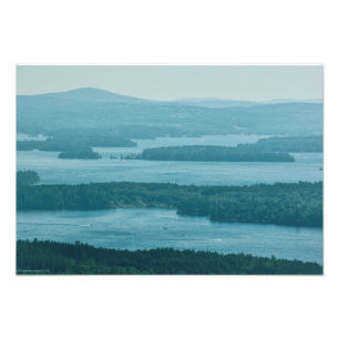 Impression Photo Vue sur Winnipesaukee