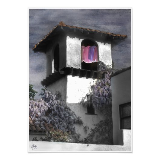 Impression Photo Washday in the Tall Tower Open Edition (Devant)