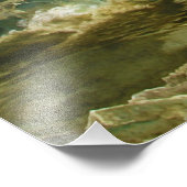 Impression Photo Washington Traverser le Delaware par Emanuel Leutz (Coin)