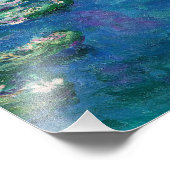 Impression Photo Water Lilies by Claude Monet (Coin)