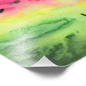 Impression Photo Watercolor Love Watermelon Hearts (Coin)