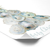 Impression Photo Watercolor Oyster Christmas Tree (Coin)