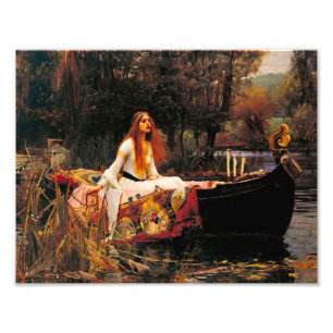 Impression Photo Waterhouse Lady of Shalott
