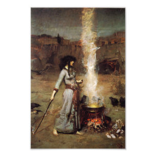 Impression Photo Waterhouse The Magic Circle Imprimer