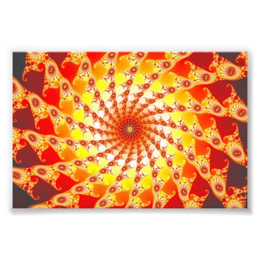 Impression Photo Web de feu (Devant)