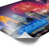 Impression Photo WEBN Fireworks 2019 Cincinnati Skyline - Imprimer (Coin)
