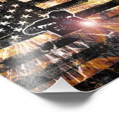 Impression Photo Welding Flag Sparks and Flames (Coin)