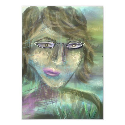 Impression Photo When Earth Speaks ~ Modern Feminine Portrait (Devant)