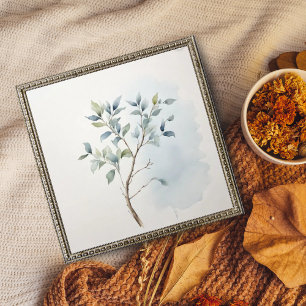 Impression Photo Whisper of Spring : Branche de l'arbre d'aquarelle