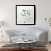Impression Photo Whisper of Spring : Branche de l'arbre d'aquarelle