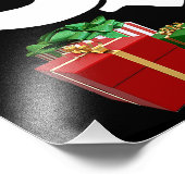 Impression Photo White Elephant Noël cadeau de la fête d'échange mu (Coin)