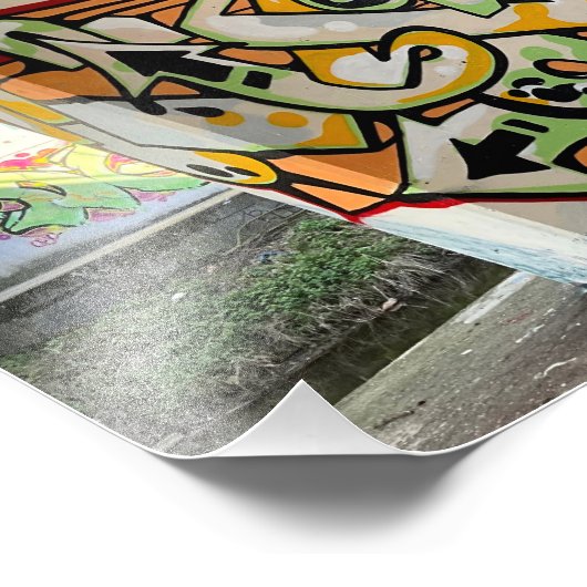 Impression Photo Wild style graffiti wall 1 (Coin)