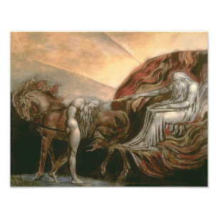 Impression Photo William Blake "Dieu jugeant Adam "