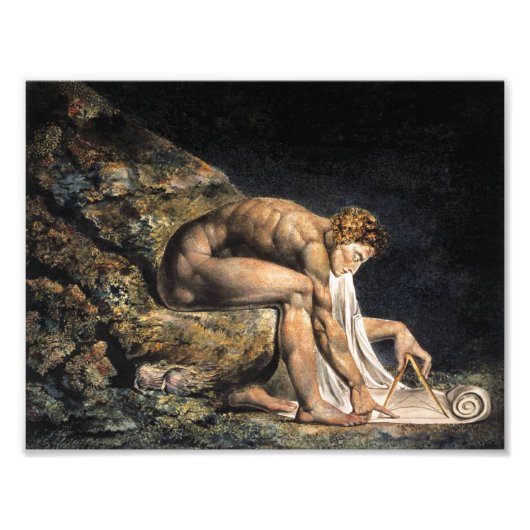 Impression Photo William Blake Isaac Newton (Devant)