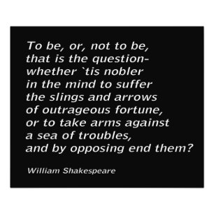 Impression Photo William Shakespeare`s "Hamlet"