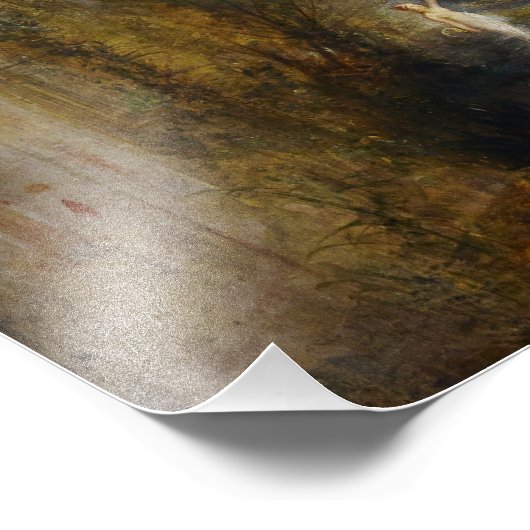 Impression Photo William Turner - La toux d'or (Coin)