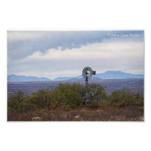 Impression Photo Windmill Green Valley