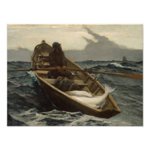 Impression Photo Winslow Homer - l'avertissement de brouillard