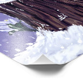 Impression Photo Winter Guardian :Whimsical Arctic Fox wildlife (Coin)