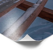 Impression Photo Winter sunset in pine forest near sea (Coin)