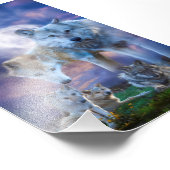 Impression Photo Wolf Famille MEILLEUR MONDE (Coin)