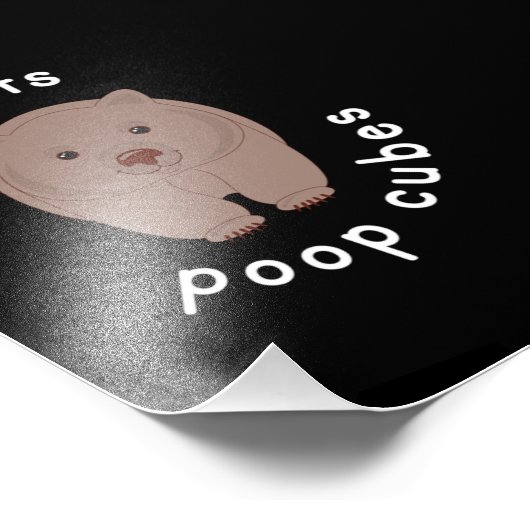 Impression Photo Wombat Poop Cube Australie (Coin)