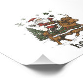 Impression Photo Womens Xmas Tree Lighting Santa Riding Highland Co (Coin)