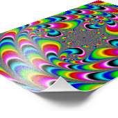 Impression Photo Woooo Mandelbrot Fractal (Coin)