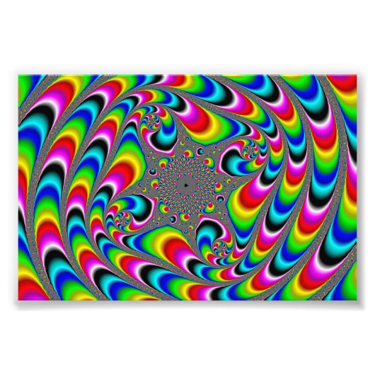 Impression Photo Woooo Mandelbrot Fractal (Devant)