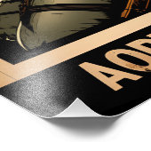 Impression Photo world war girl vintage style (Coin)