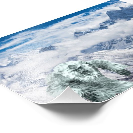 Impression Photo Yeti (Coin)