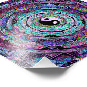 Impression Photo Yin Yang Mandala Purple (Coin)