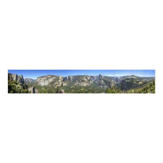Impression Photo Yosemite Valley Panorama - Yosemite (Devant)