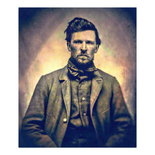 Impression Photo Young Wyatt Earp c. 1870