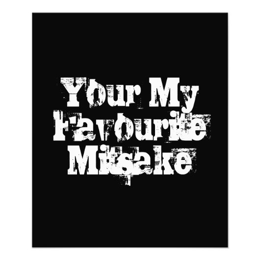 Impression Photo Your My Favourite Mitsake (Devant)