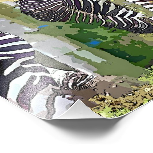 IMPRESSION PHOTO ZEBRAS (Coin)