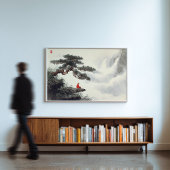 Impression Photo Zen Monk par Misty Waterfall Décor