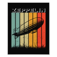 Zeppelin Rétro Dirigible Aéronef Zepelin Zepplin